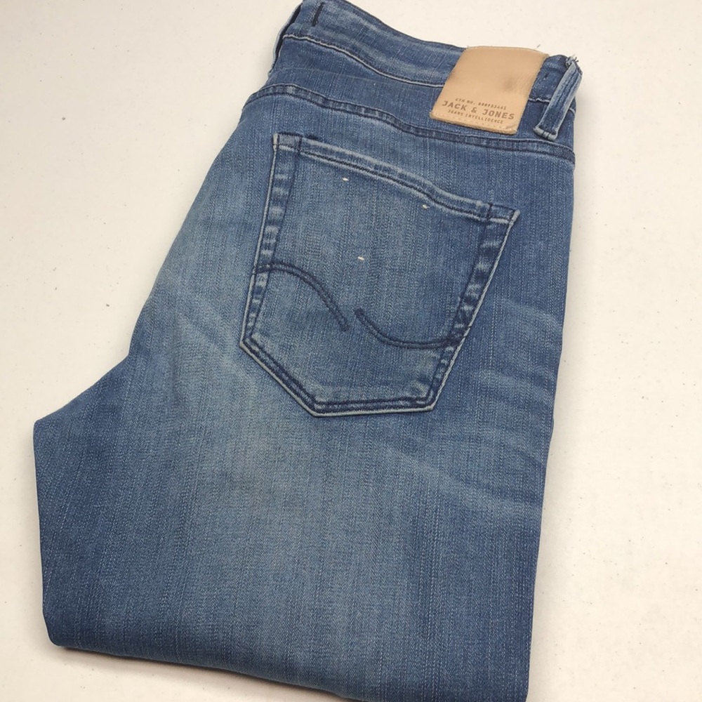 PREMIUM MENS JACK&JONES BUTTONFLY GLENN SLIM FIT JEANS 30x32 😎